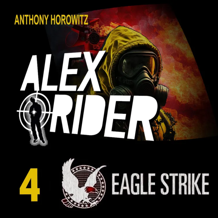 Omslag Eagle Strike av Anthony Horowitz (Lydbok)
