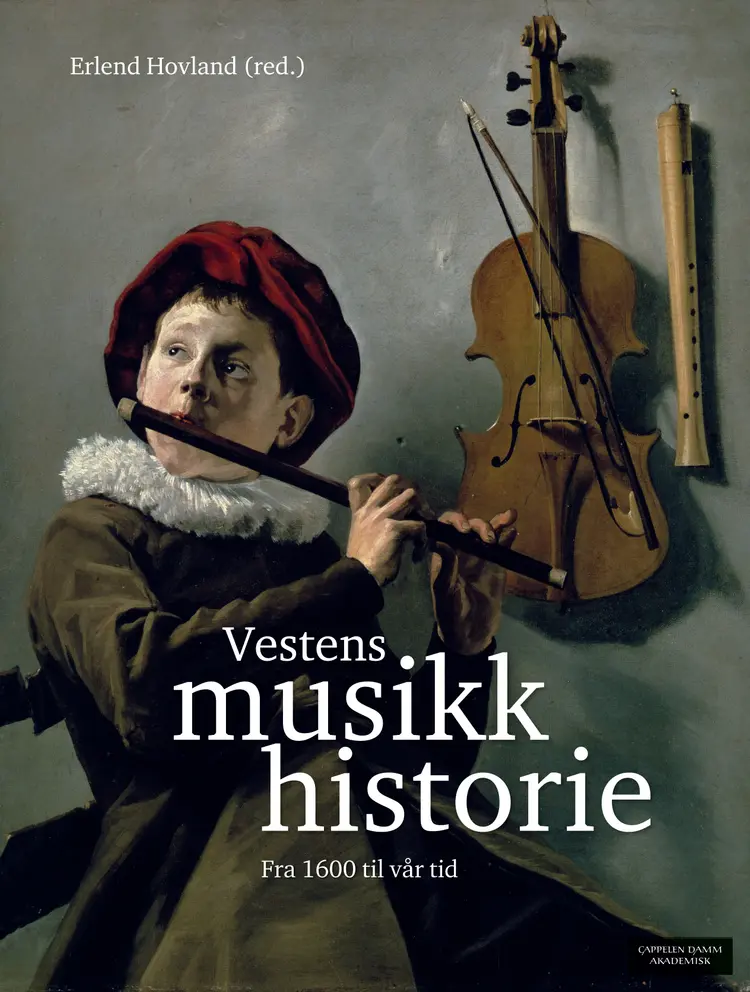 Omslag Vestens musikkhistorie av Erlend Hovland (red.) (Innbundet)