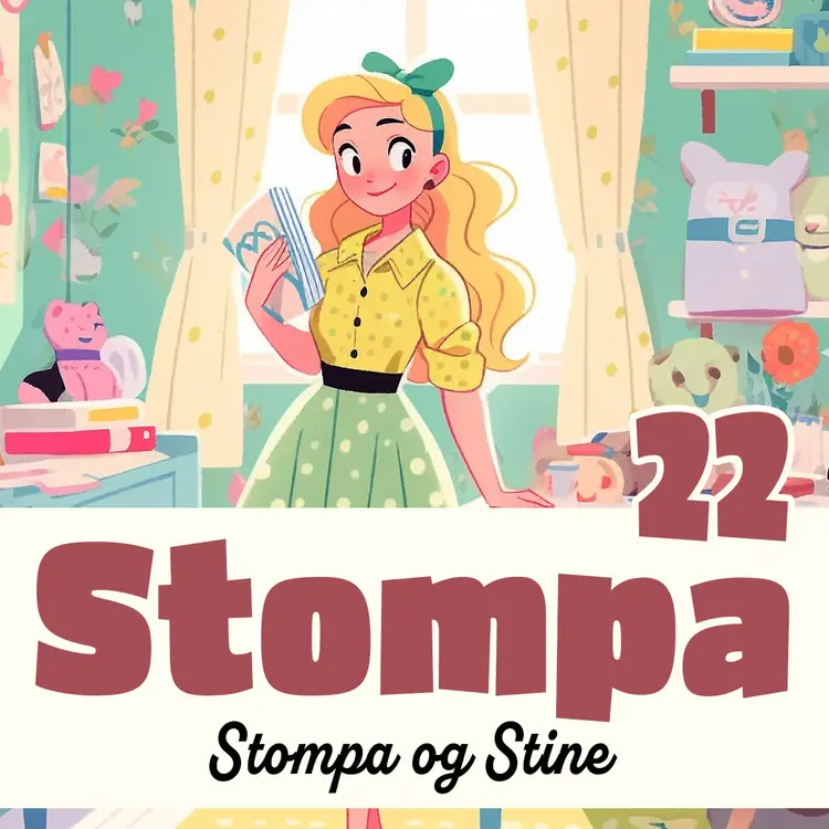 Omslag Stompa og Stine av Anthony Buckeridge (Lydbok)