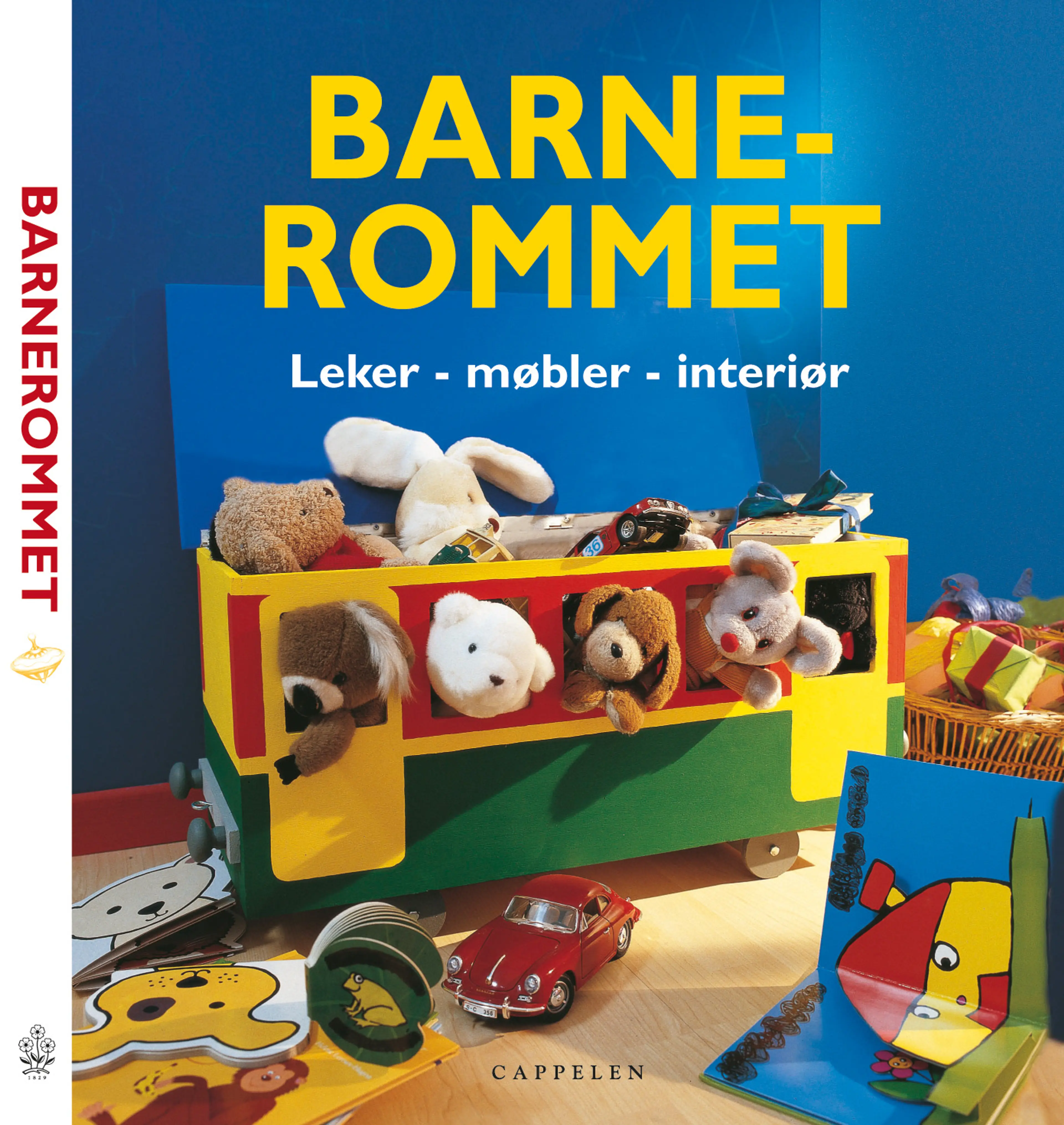 Omslag Barnerommet - leker, møbler, interiør av Yves Méry (Innbundet)