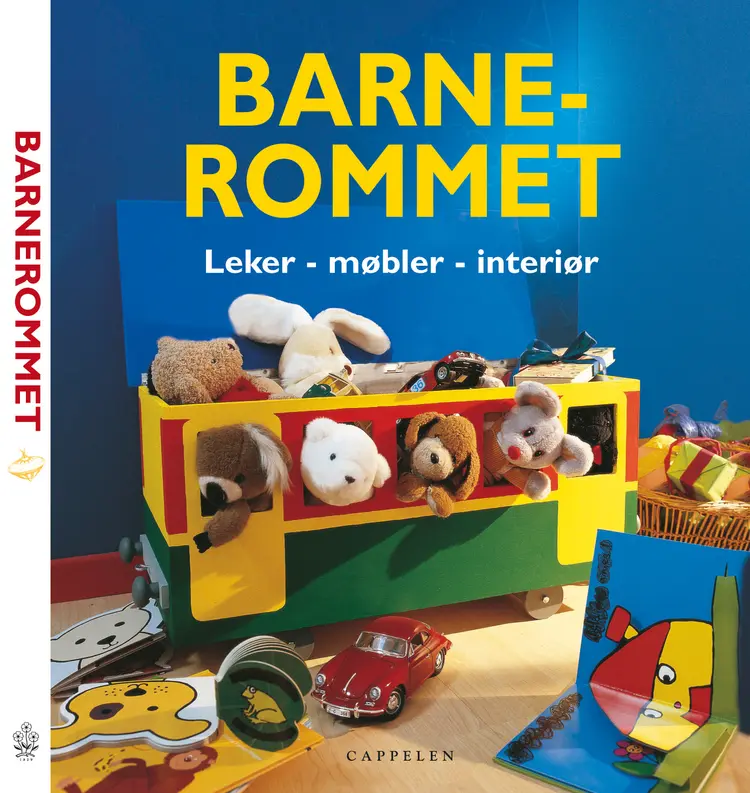 Omslag Barnerommet - leker, møbler, interiør av Yves Méry (Innbundet)