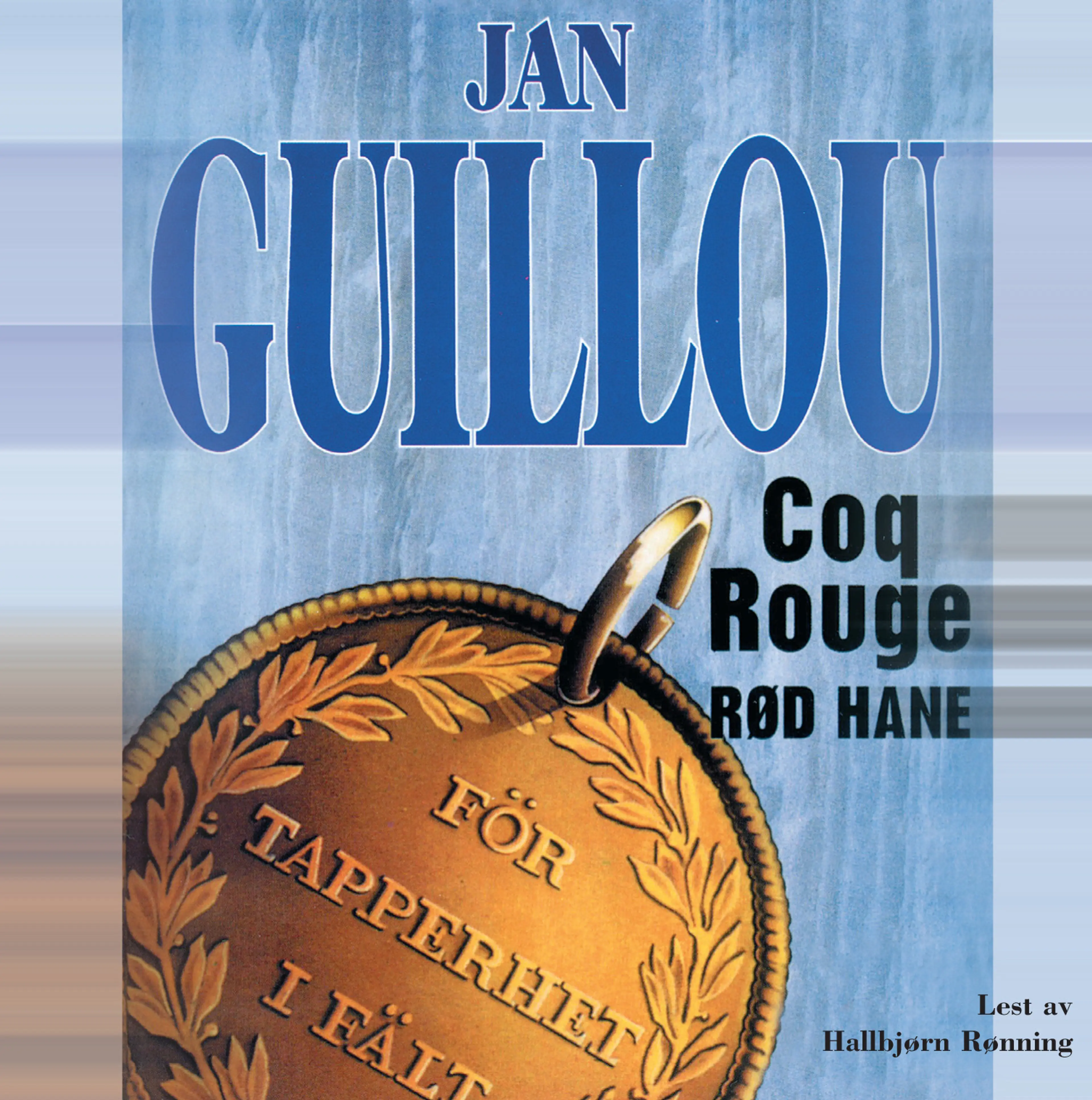 Omslag Coq rouge - Rød hane av Jan Guillou (CD)
