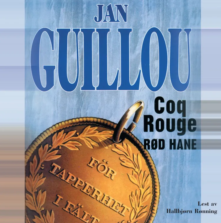 Omslag Coq rouge - Rød hane av Jan Guillou (CD)