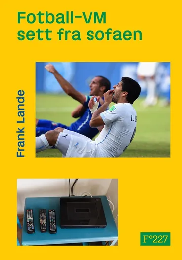 Omslag Fotball-VM sett fra sofaen av Frank Lande (Innbundet)