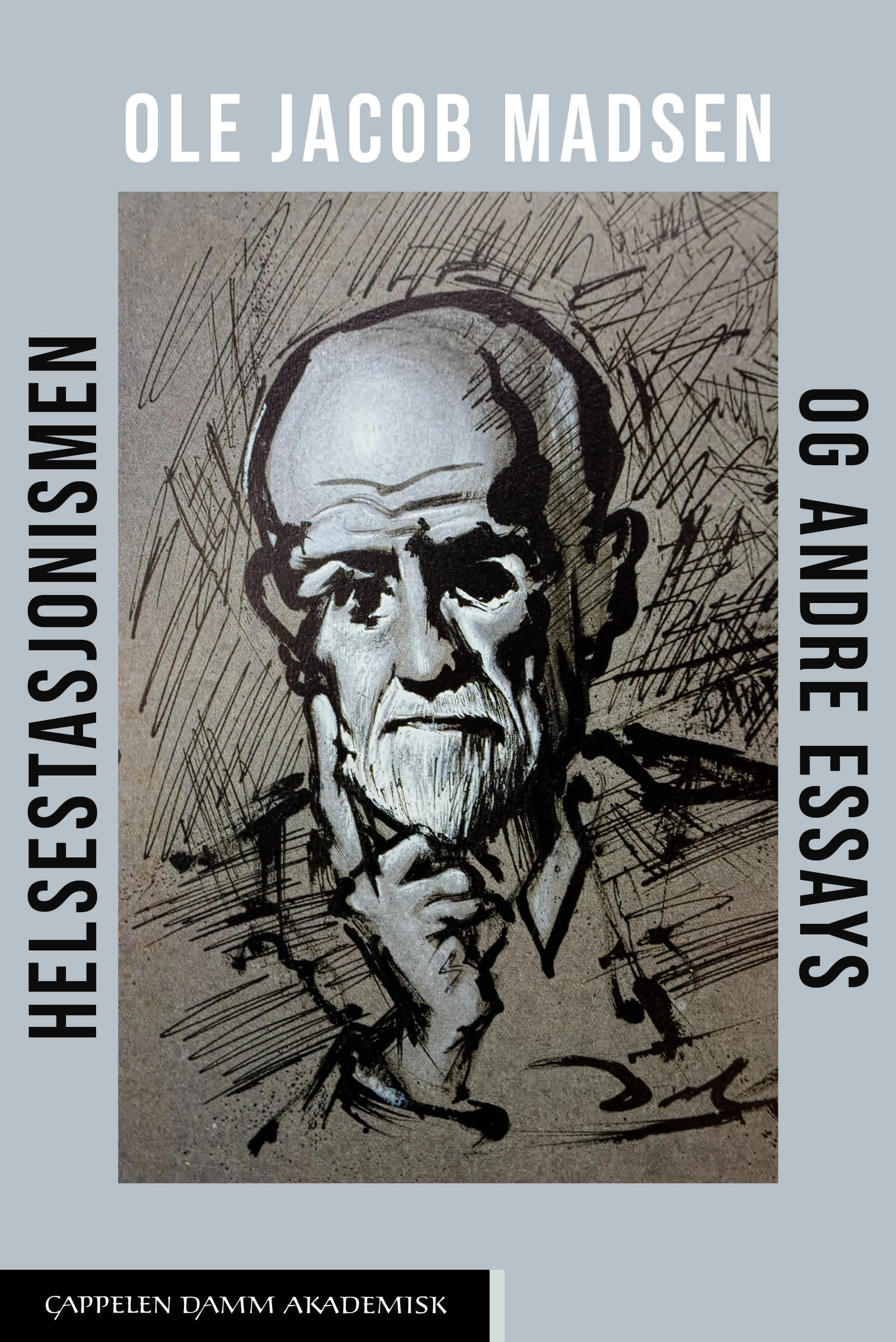 Omslag Helsestasjonismen og andre essays av Ole Jacob Madsen (Ebok)