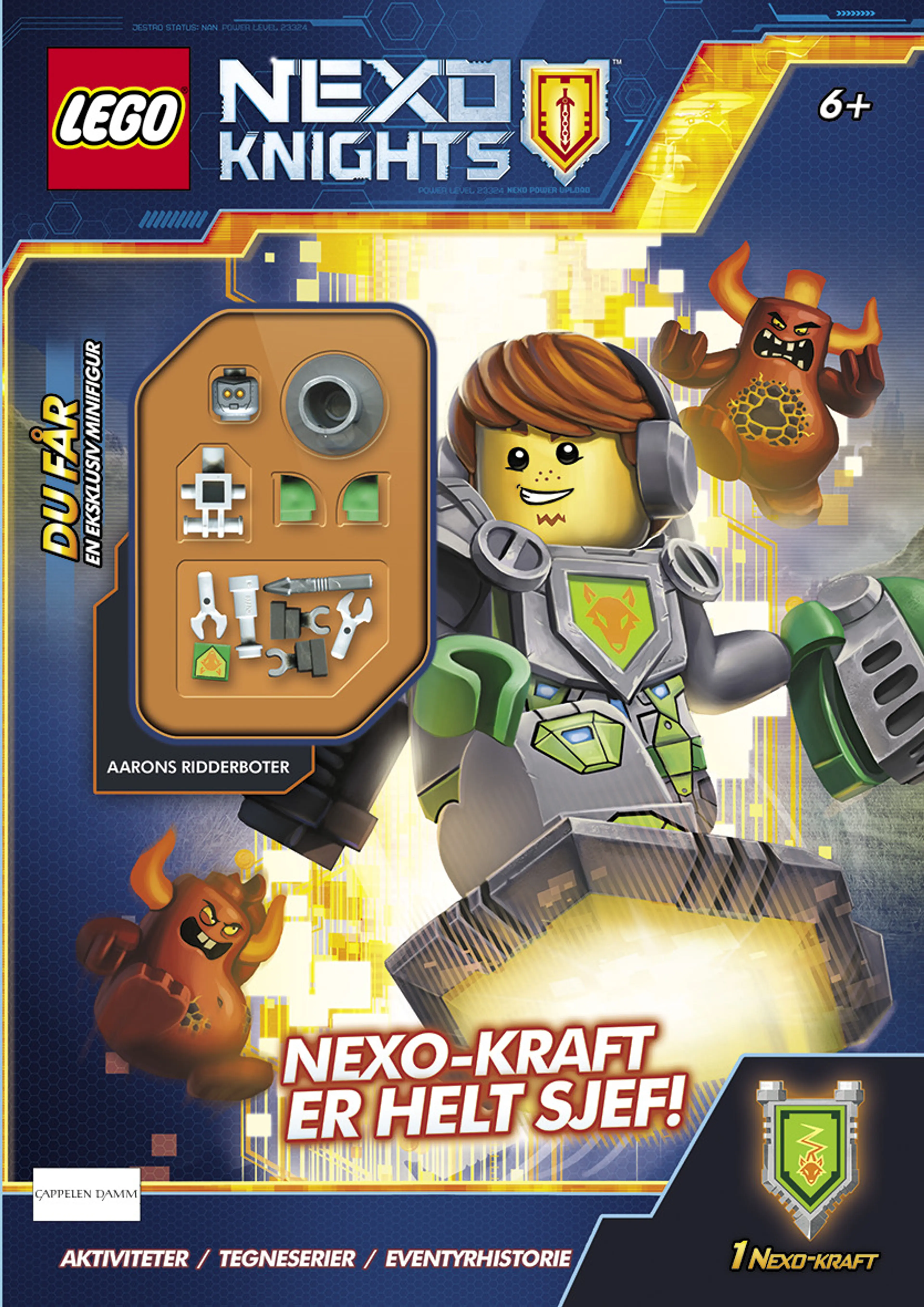 Omslag LEGO® NEXO KNIGHTS™ - Nexo-kraft er helt sjef! (Heftet)
