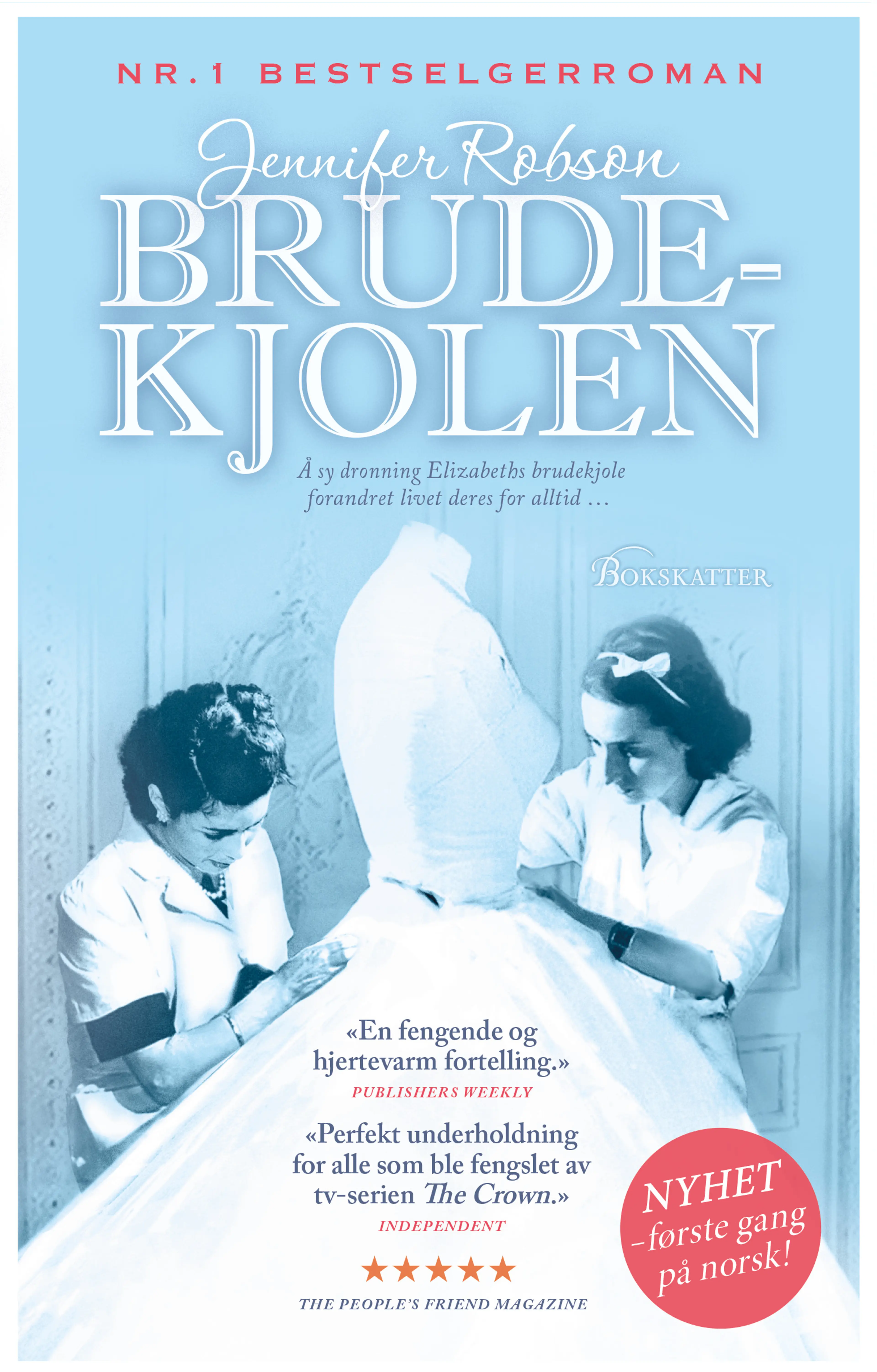 Omslag Brudekjolen av Jennifer Robson (Ebok)