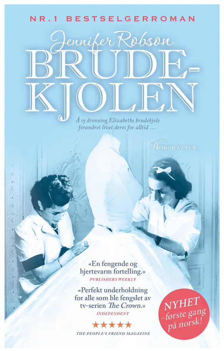 Omslag Brudekjolen av Jennifer Robson (Ebok)