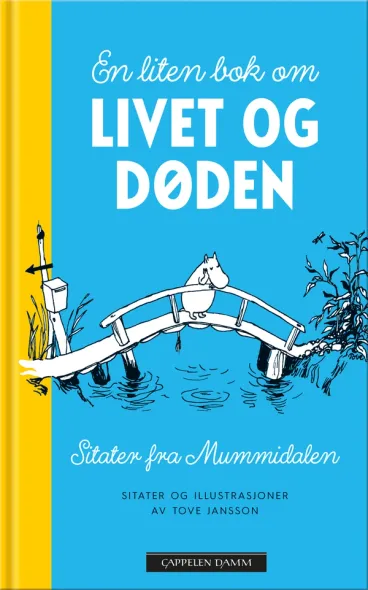 Omslag En liten bok om livet og døden av Tove Jansson (Innbundet)