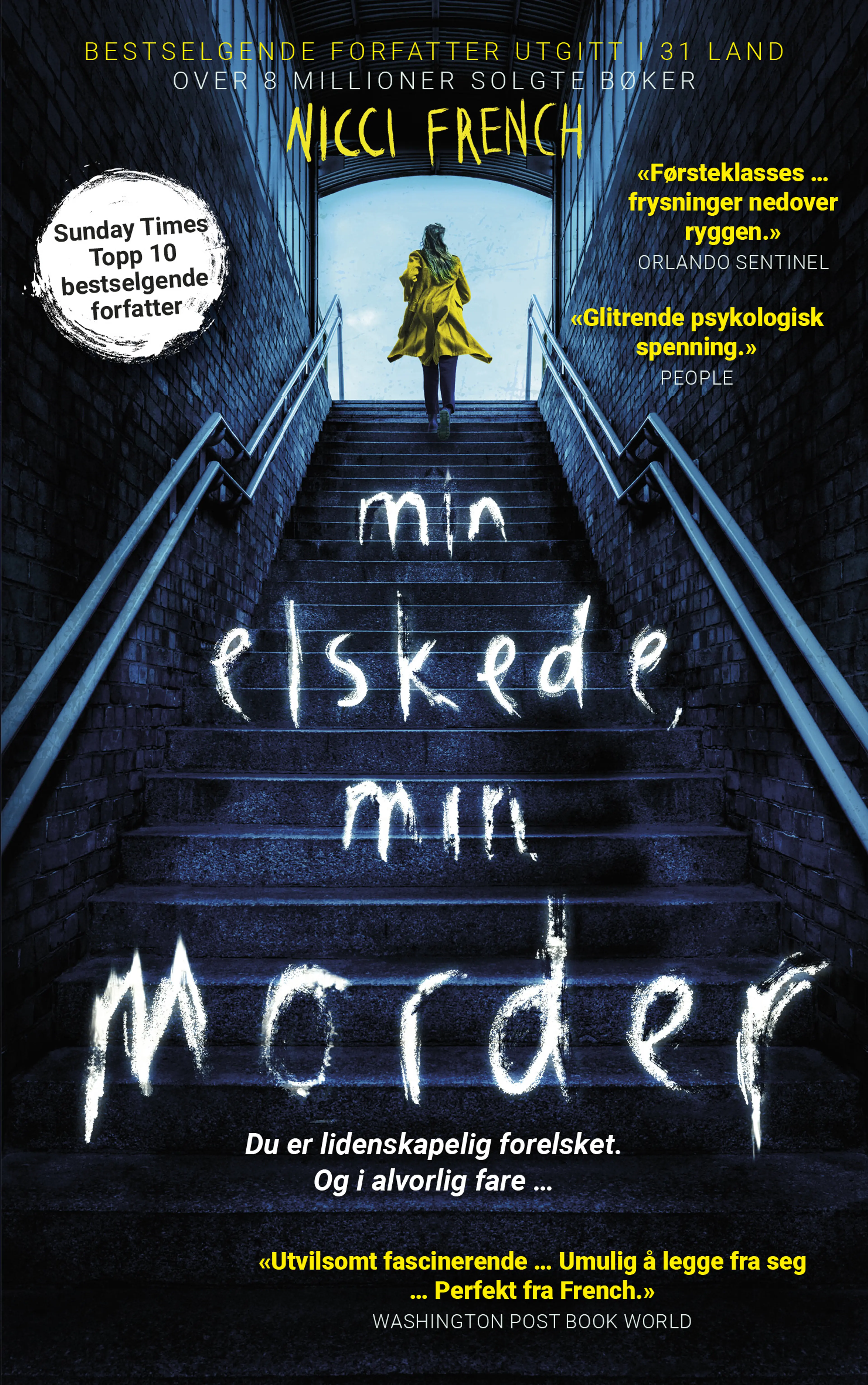 Omslag Min elskede, min morder av Nicci French (Ebok)