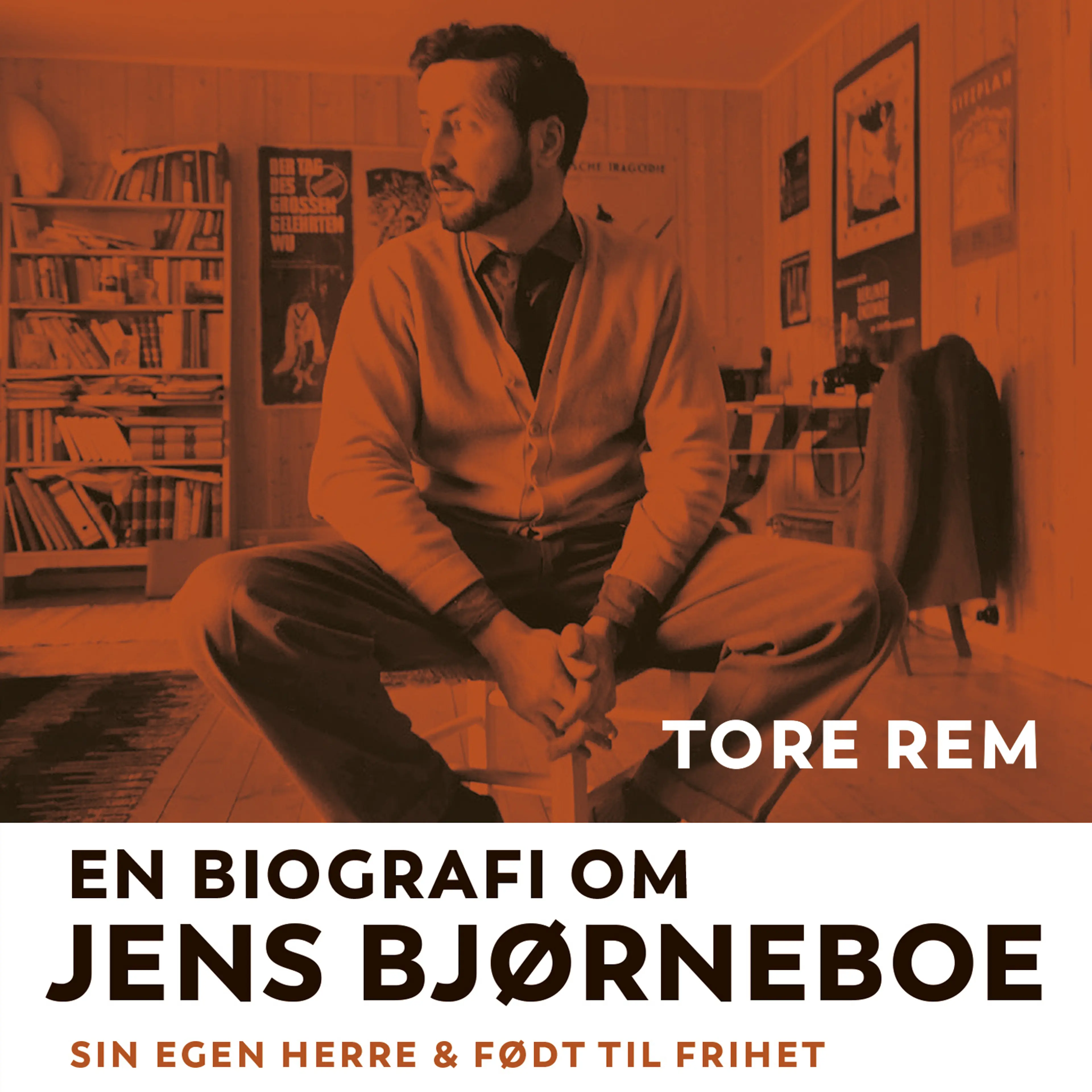 Omslag Jens Bjørneboe: En biografi av Tore Rem (Lydbok)