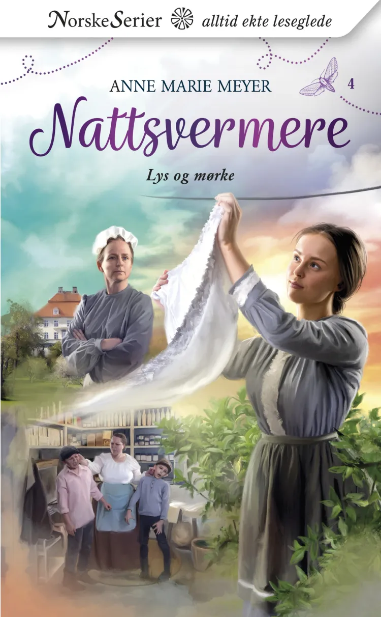 Omslag Lys og mørke av Anne Marie Meyer (Ebok)