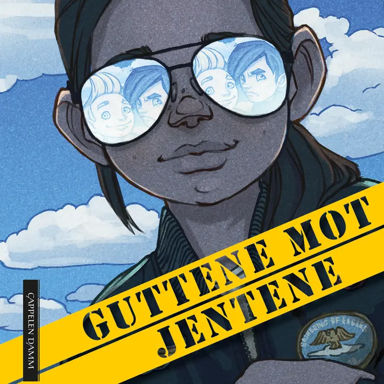 Omslag Guttene mot jentene av Janne Aasebø Johnsen (Lydbok)