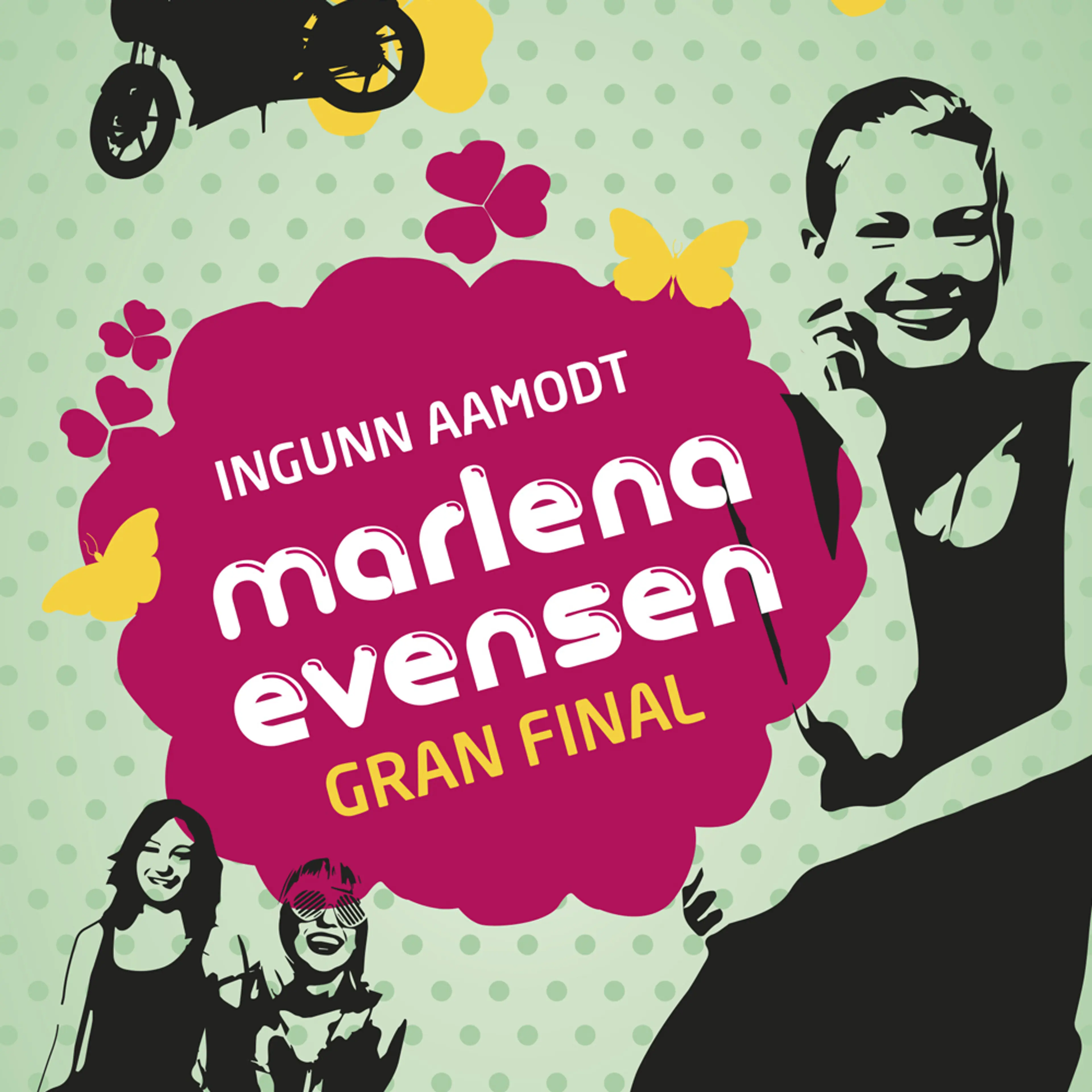 Omslag Marlena Evensen: Gran final av Ingunn Aamodt (Lydbok)