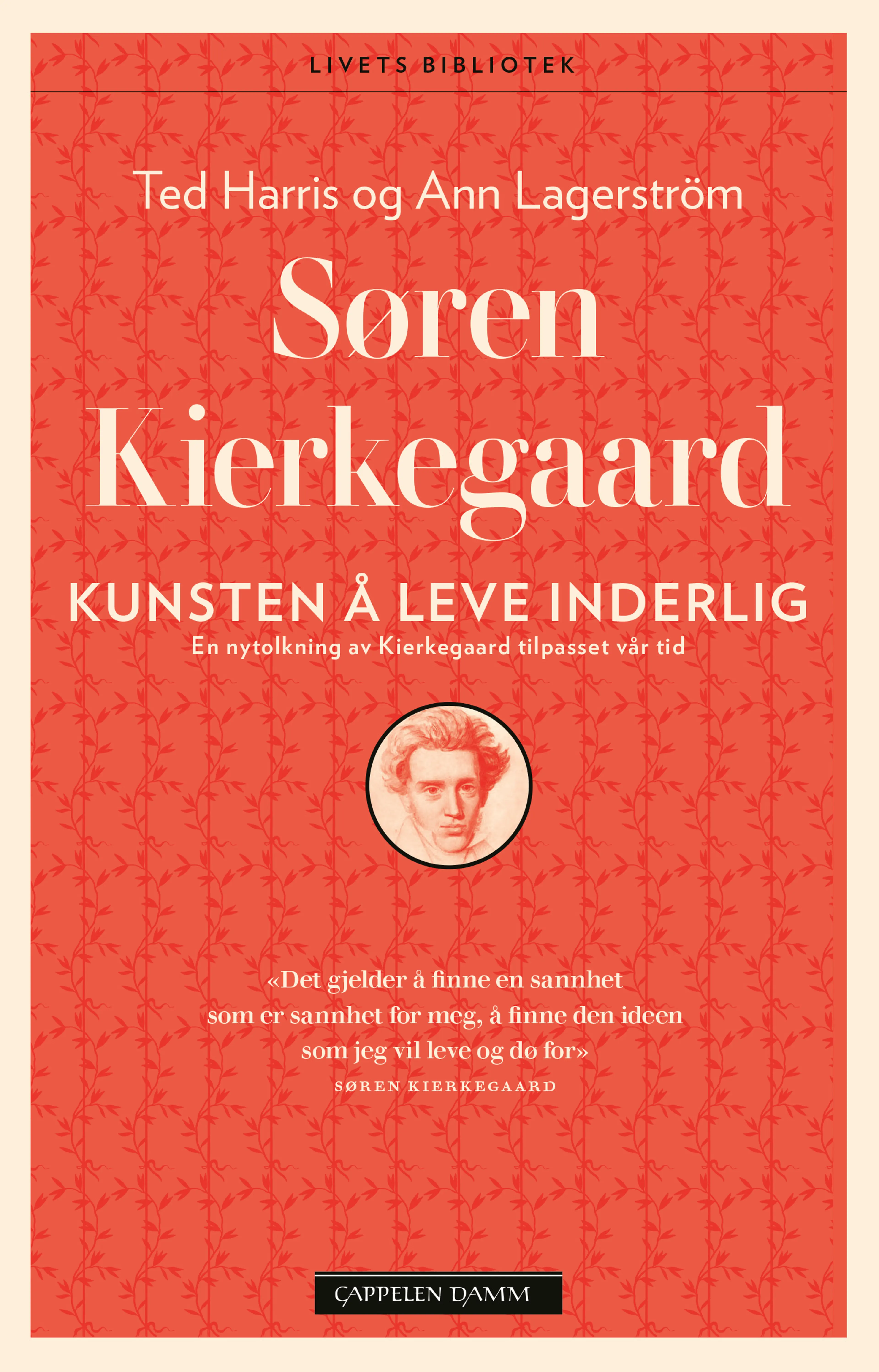 Omslag Søren Kierkegaard av Ted Harris og Ann Lagerström (Heftet)