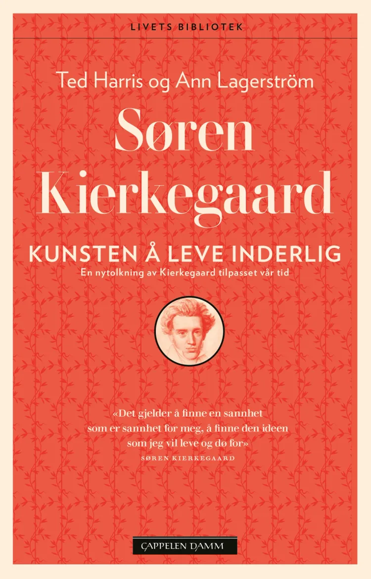Omslag Søren Kierkegaard av Ted Harris og Ann Lagerström (Heftet)