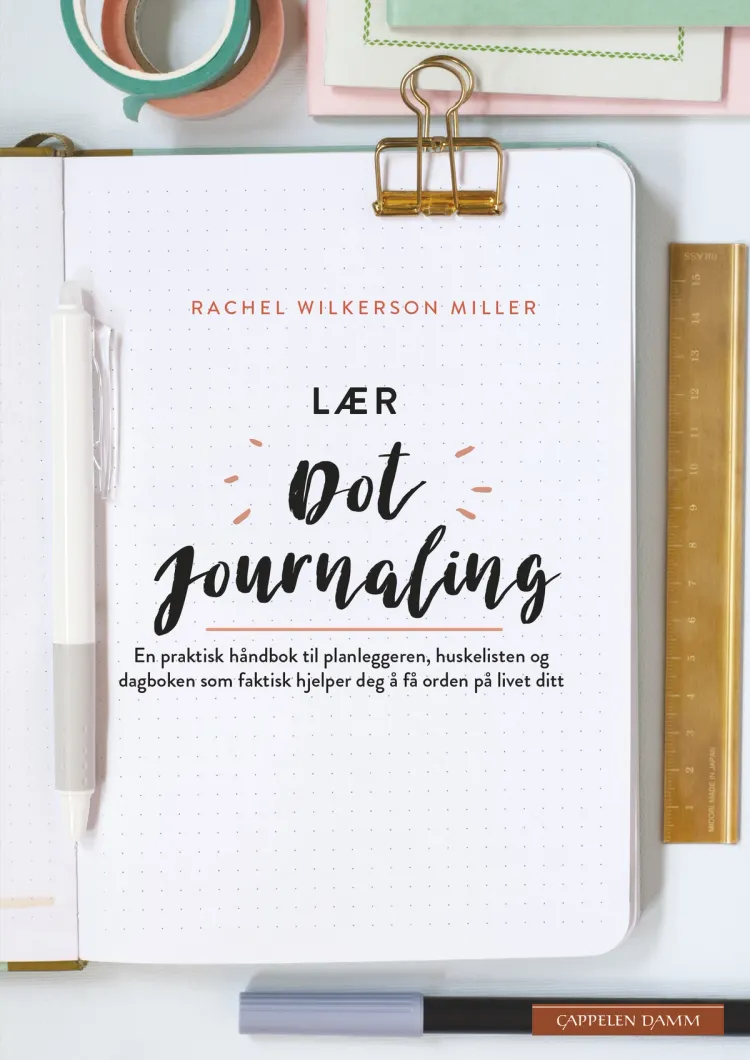 Omslag Lær Dot journaling av Rachel Wilkerson Miller (Innbundet)