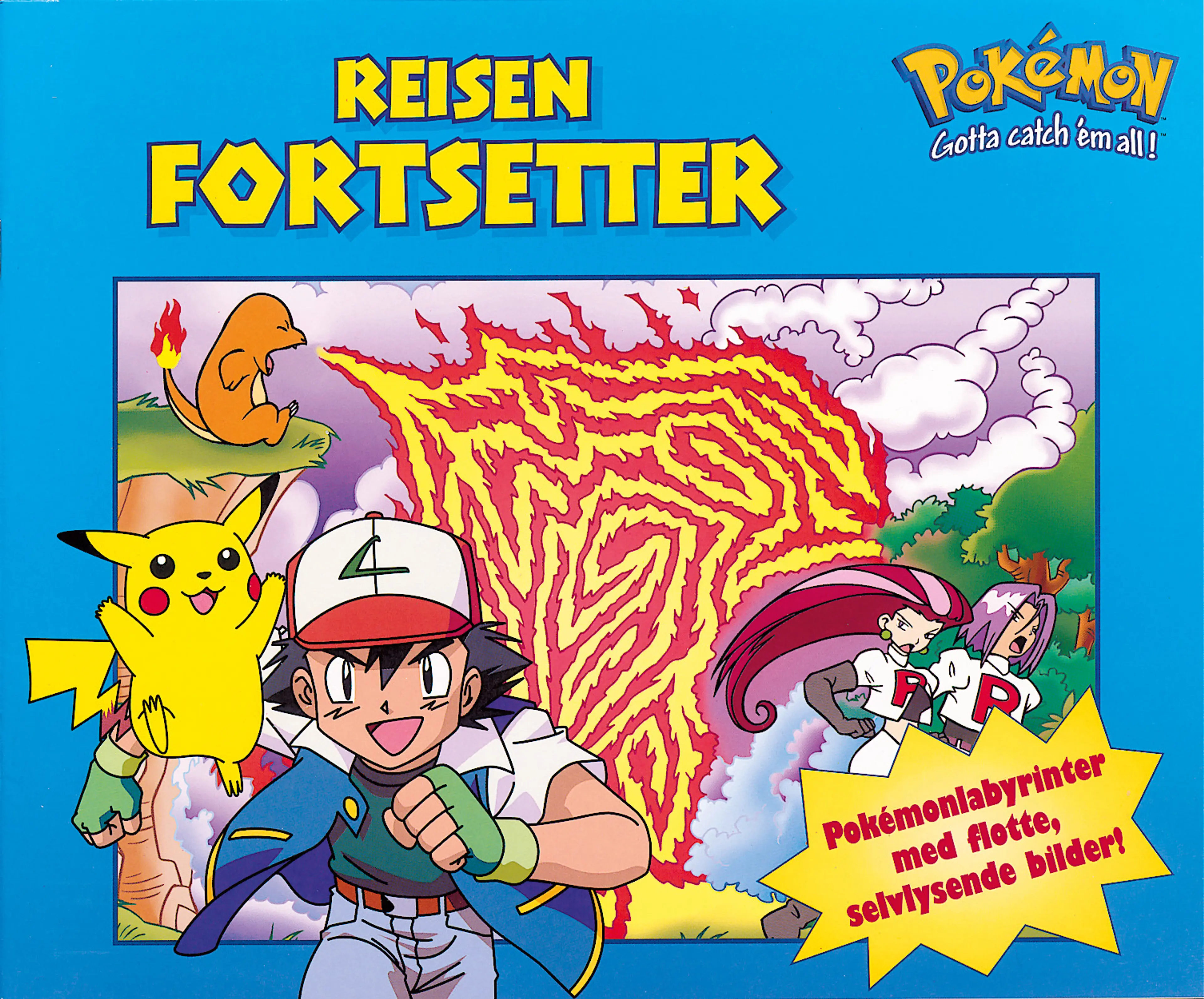 Omslag POKéMON REISEN FORTSETTER (Heftet)