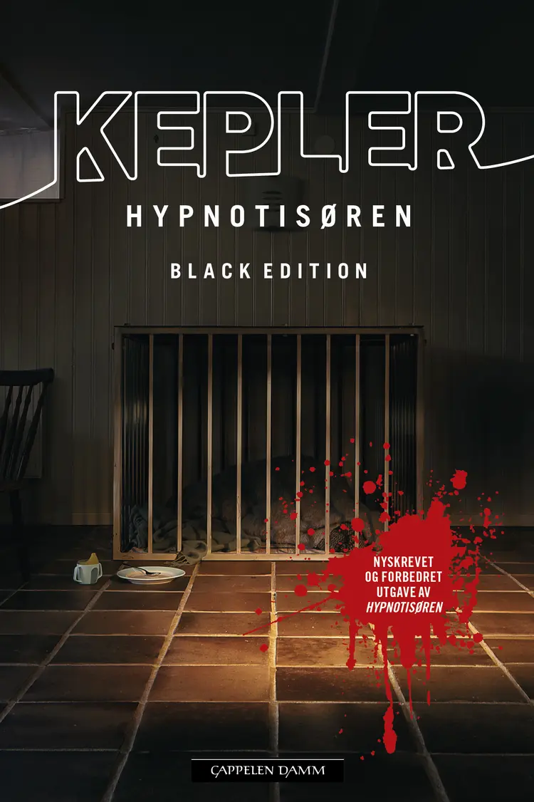 Omslag Hypnotisøren - Black Edition av Lars Kepler (Ebok)