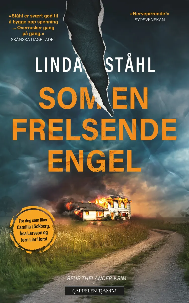 Omslag Som en frelsende engel av Linda Ståhl (Ebok)