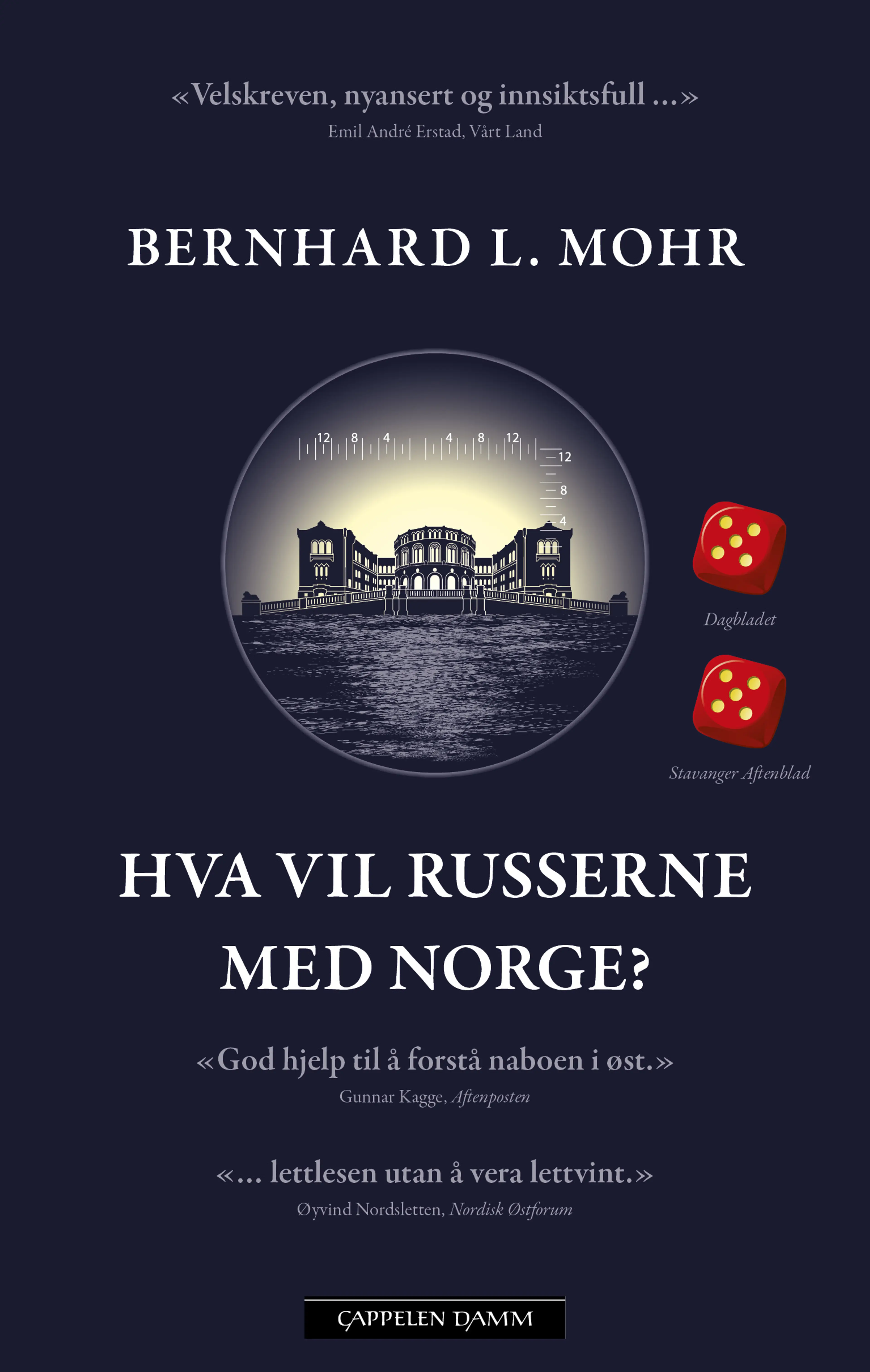 Omslag Hva vil russerne med Norge? av Bernhard L. Mohr (Heftet)
