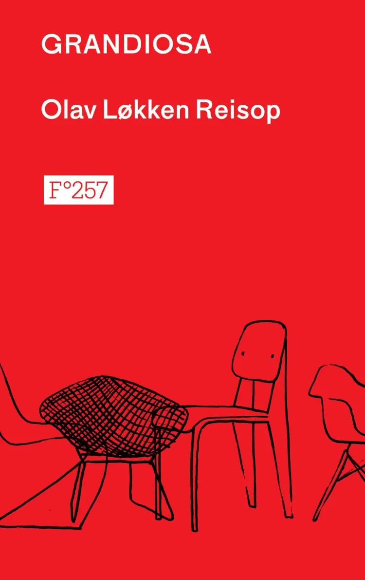 Omslag Grandiosa av Olav Løkken Reisop (Innbundet)