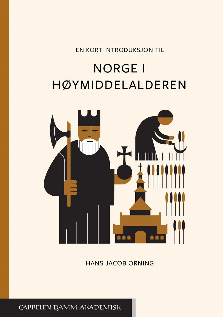Omslag En kort introduksjon til Norge i høymiddelalderen av Hans Jacob Orning (Heftet)