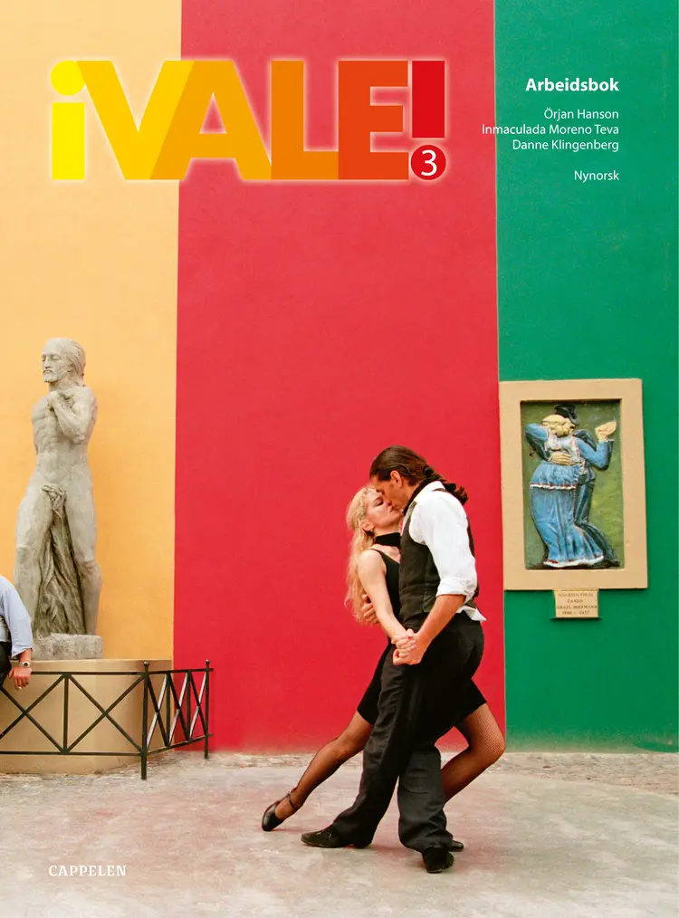 Omslag ¡Vale! 3 Arbeidsbok av Örjan Hanson , Inmaculada Moreno Teva og Danne Klingenberg (Heftet)