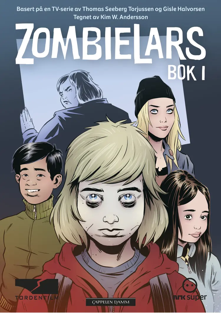 Omslag ZombieLars - Bok 1 av Gisle Halvorsen og Thomas Seeberg Torjussen (Innbundet)