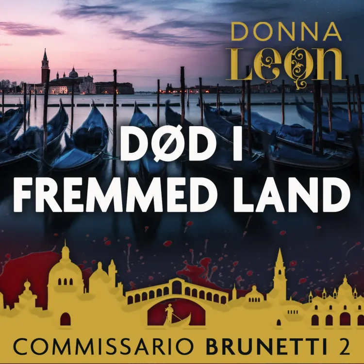Omslag Død i fremmed land av Donna Leon (Lydbok)