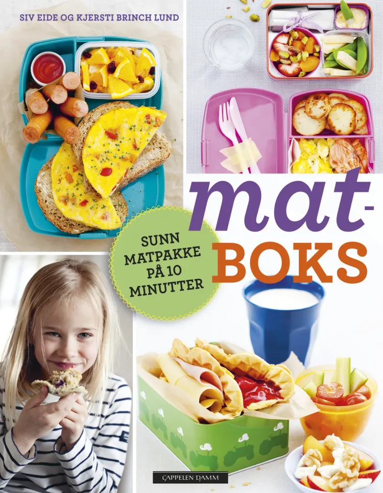 Omslag Matboks av Siv Eide og Kjersti Brinch Lund (Innbundet)