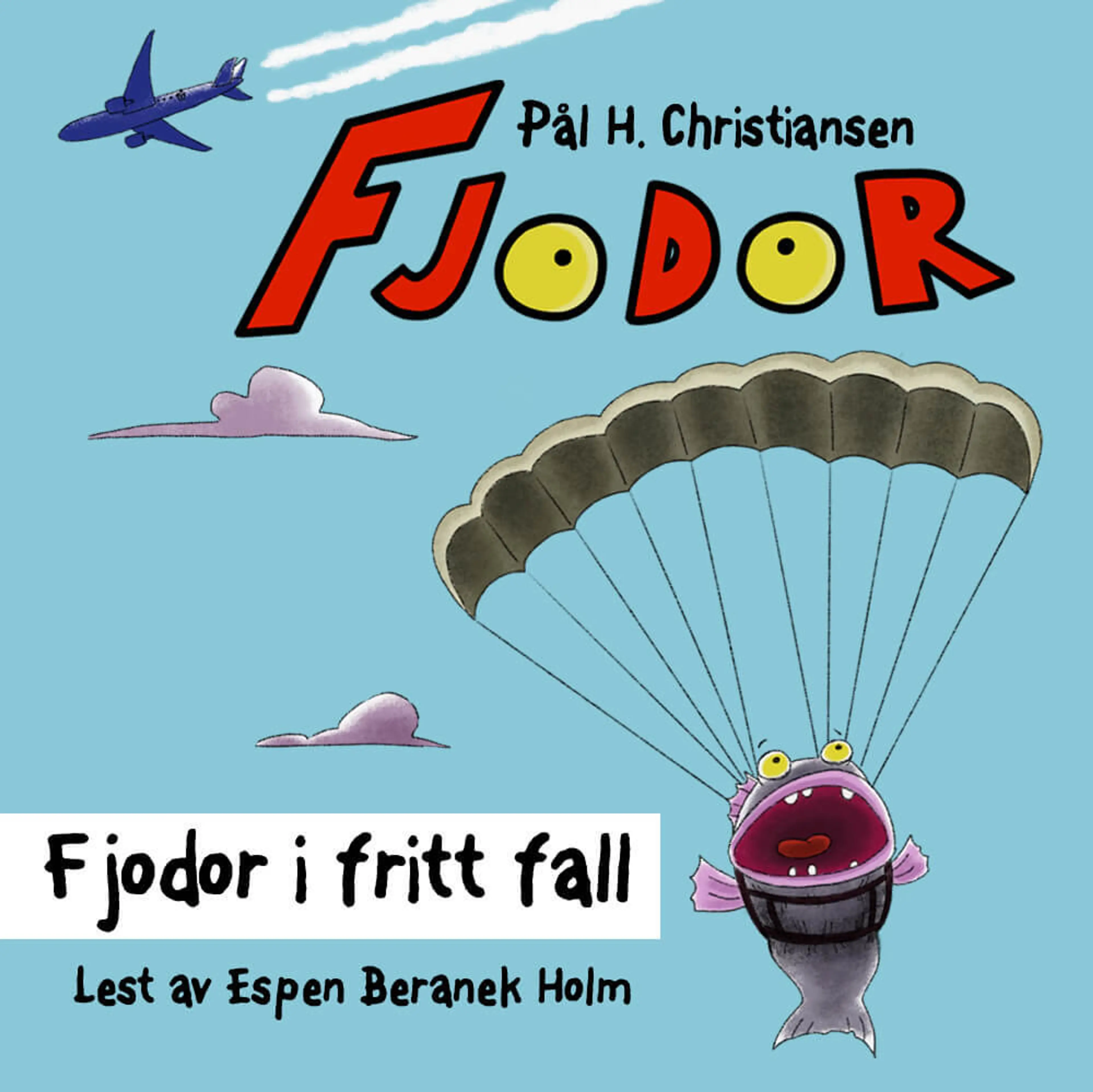 Omslag Fjodor i fritt fall av Pål H. Christiansen (Lydbok)