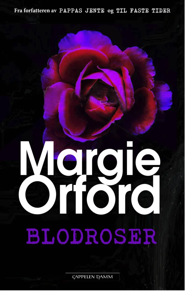 Omslag Blodroser av Margie Orford (Innbundet)
