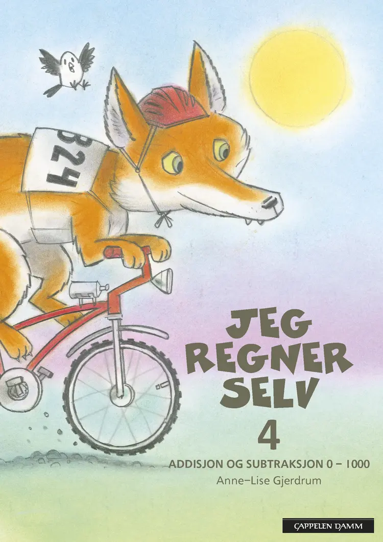 Omslag Jeg regner selv 4 av Anne-Lise Gjerdrum (Heftet)