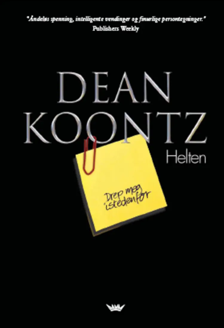 Omslag Helten av Dean Koontz (Innbundet)