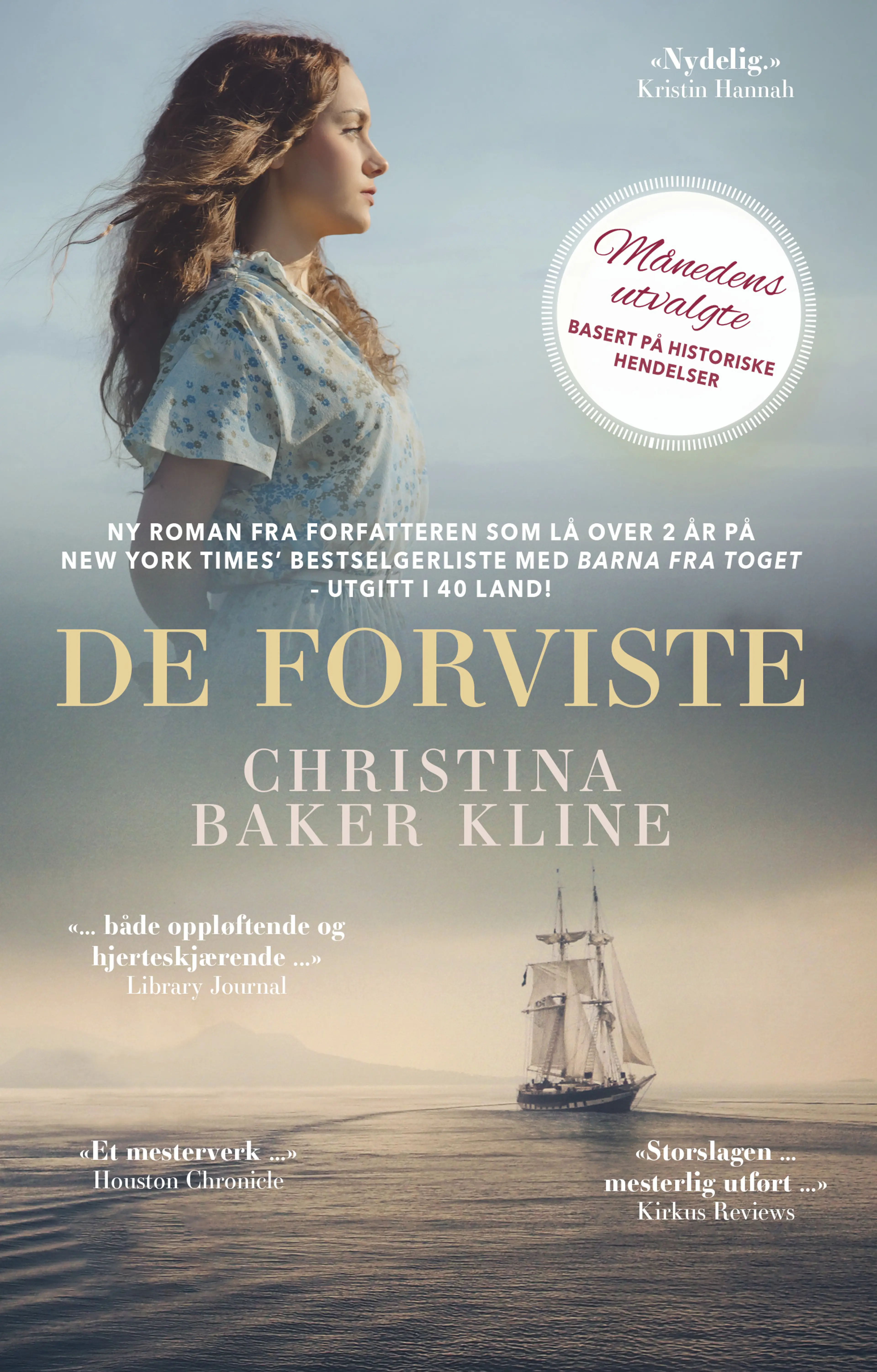 Omslag De forviste av Christina Baker Kline (Ebok)