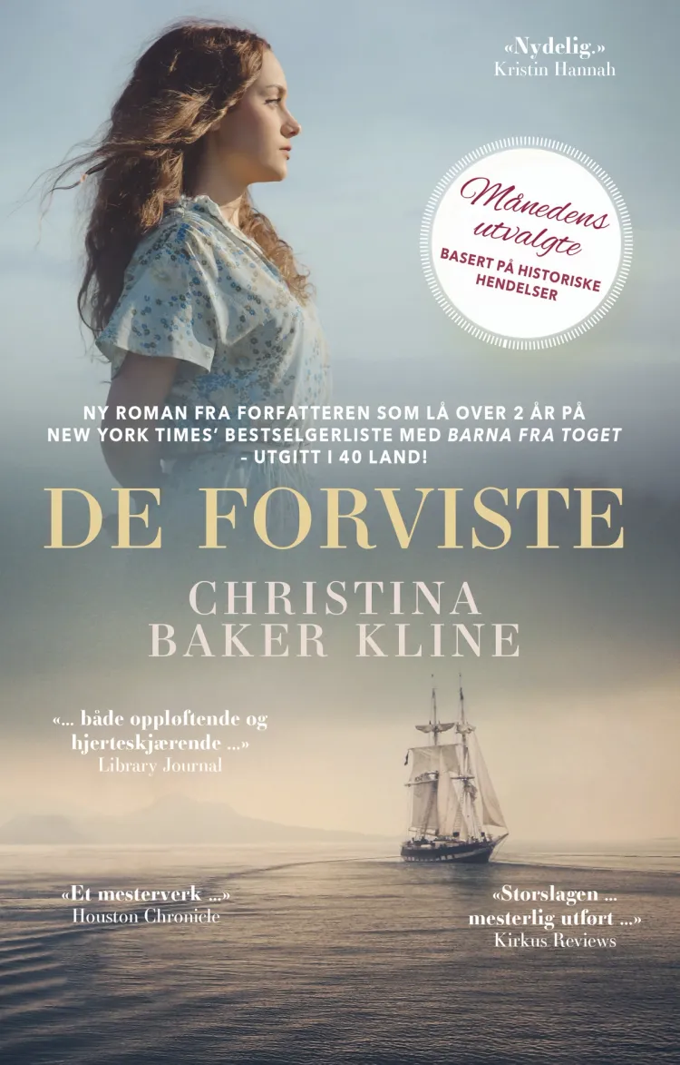 Omslag De forviste av Christina Baker Kline (Ebok)
