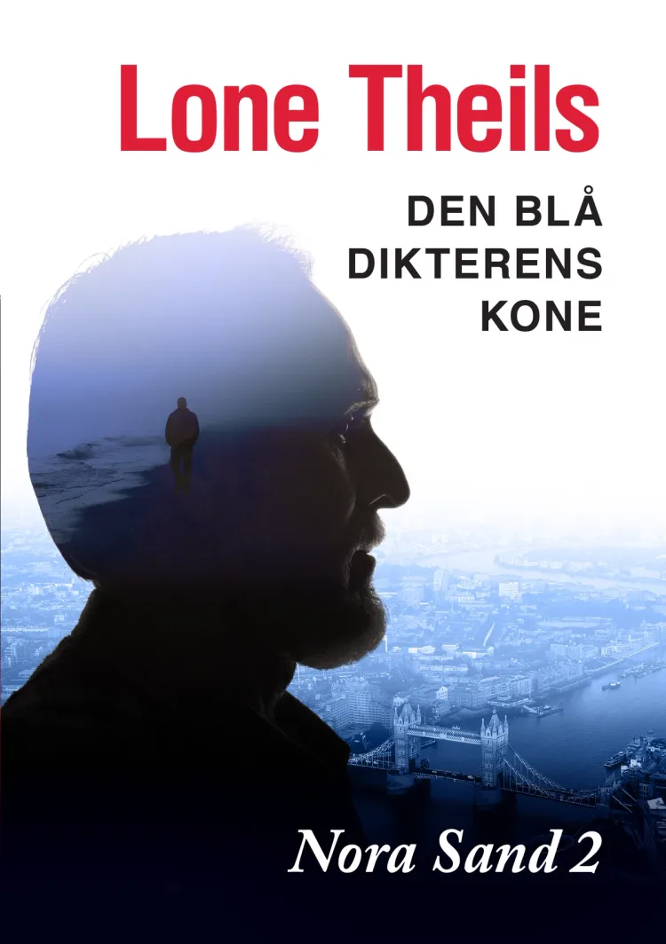 Omslag Den blå dikterens kone av Lone Theils (Ebok)