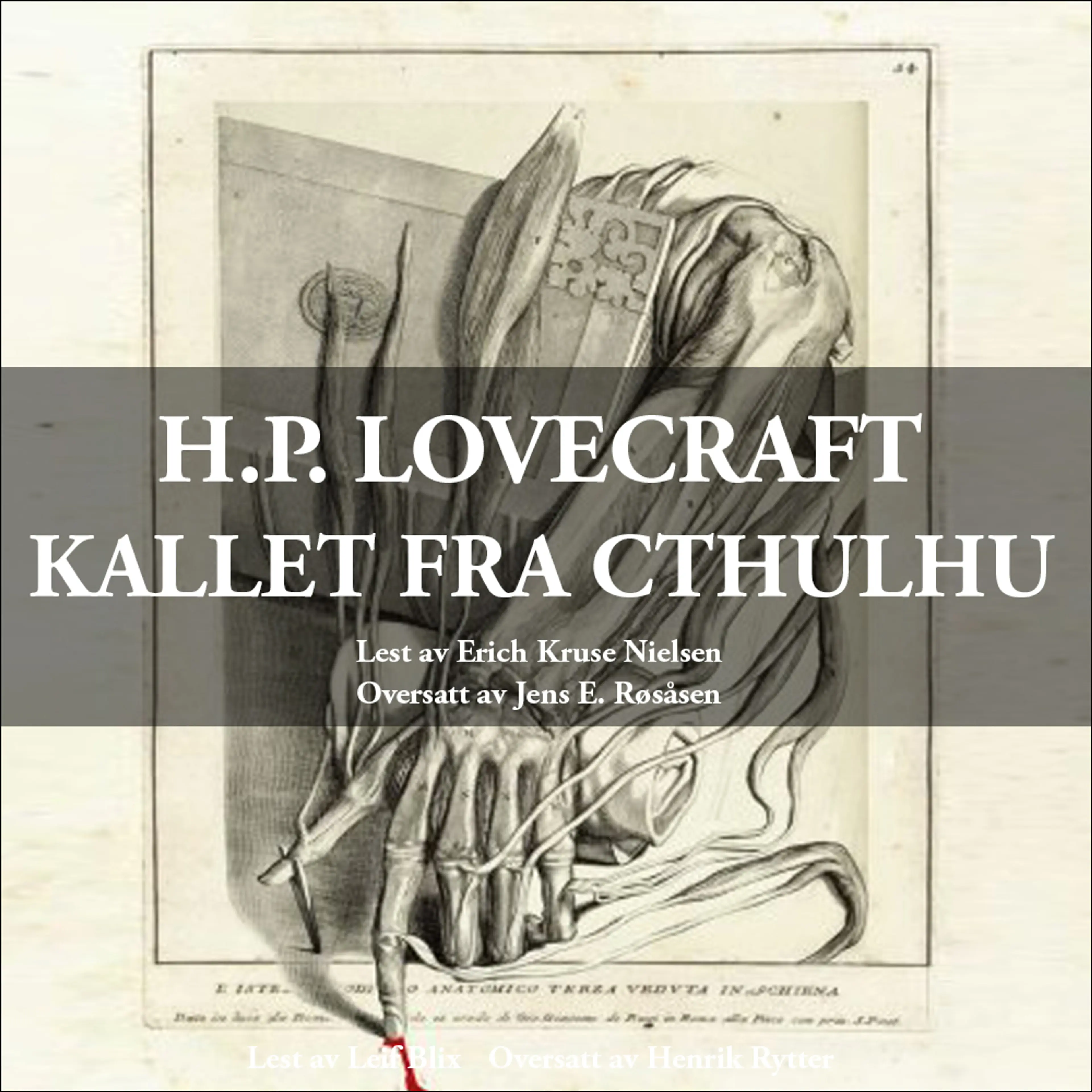 Omslag Kallet fra Cthulhu av Howard Phillips Lovecraft (Lydbok)