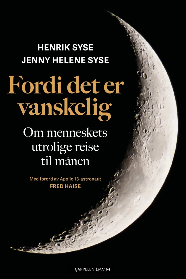 Omslag Fordi det er vanskelig av Henrik Syse og Jenny Helene Syse (Innbundet)