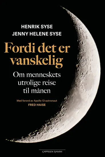 Omslag Fordi det er vanskelig av Henrik Syse og Jenny Helene Syse (Innbundet)