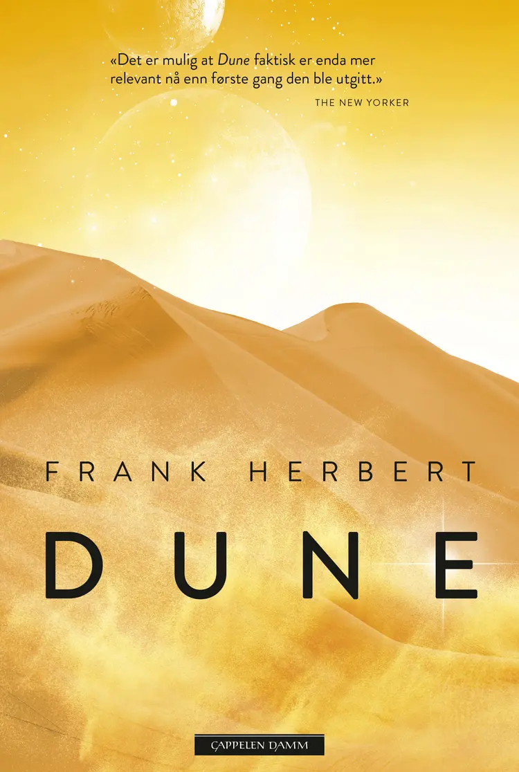 Omslag Dune av Frank Herbert (Innbundet)
