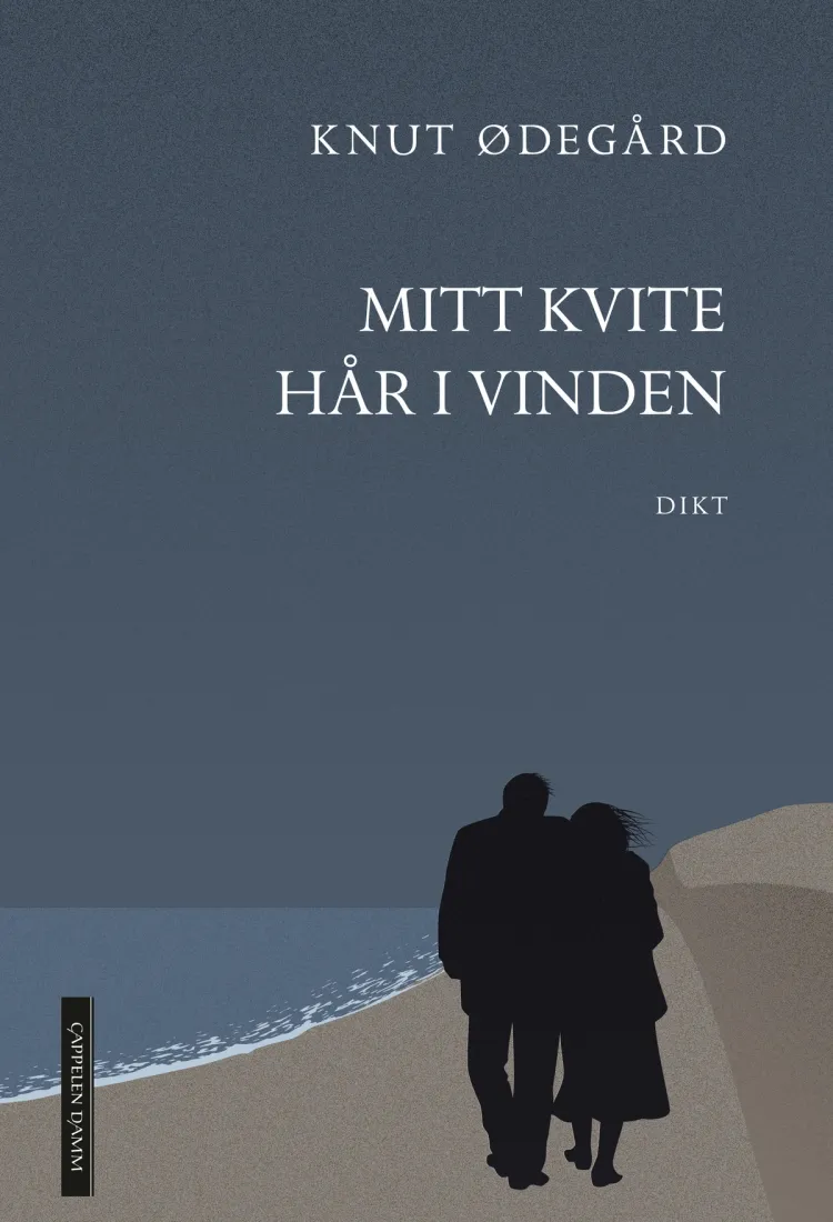 Omslag Mitt kvite hår i vinden av Knut Ødegård (Innbundet)