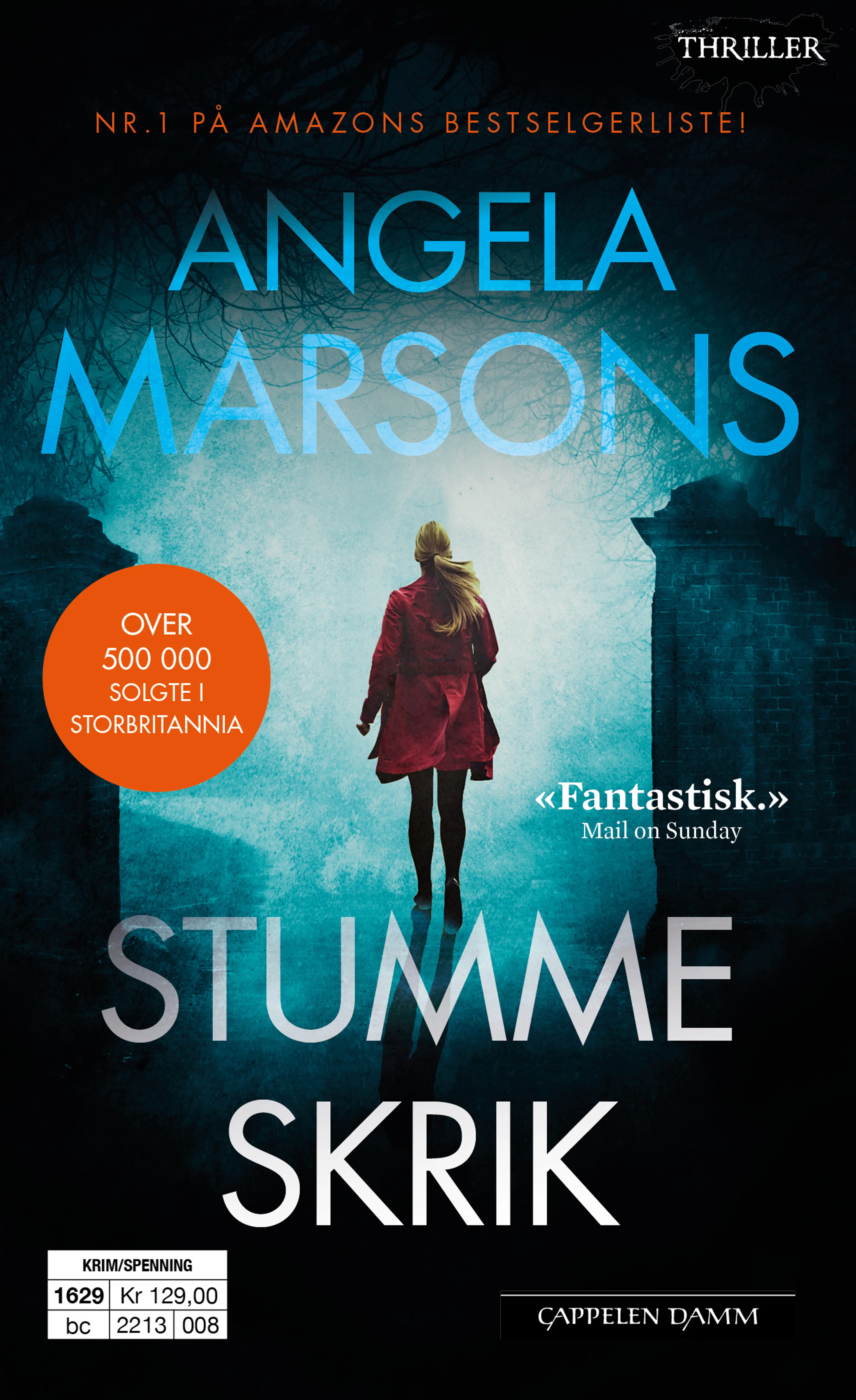 Omslag Stumme skrik av Angela  Marsons (Ebok)