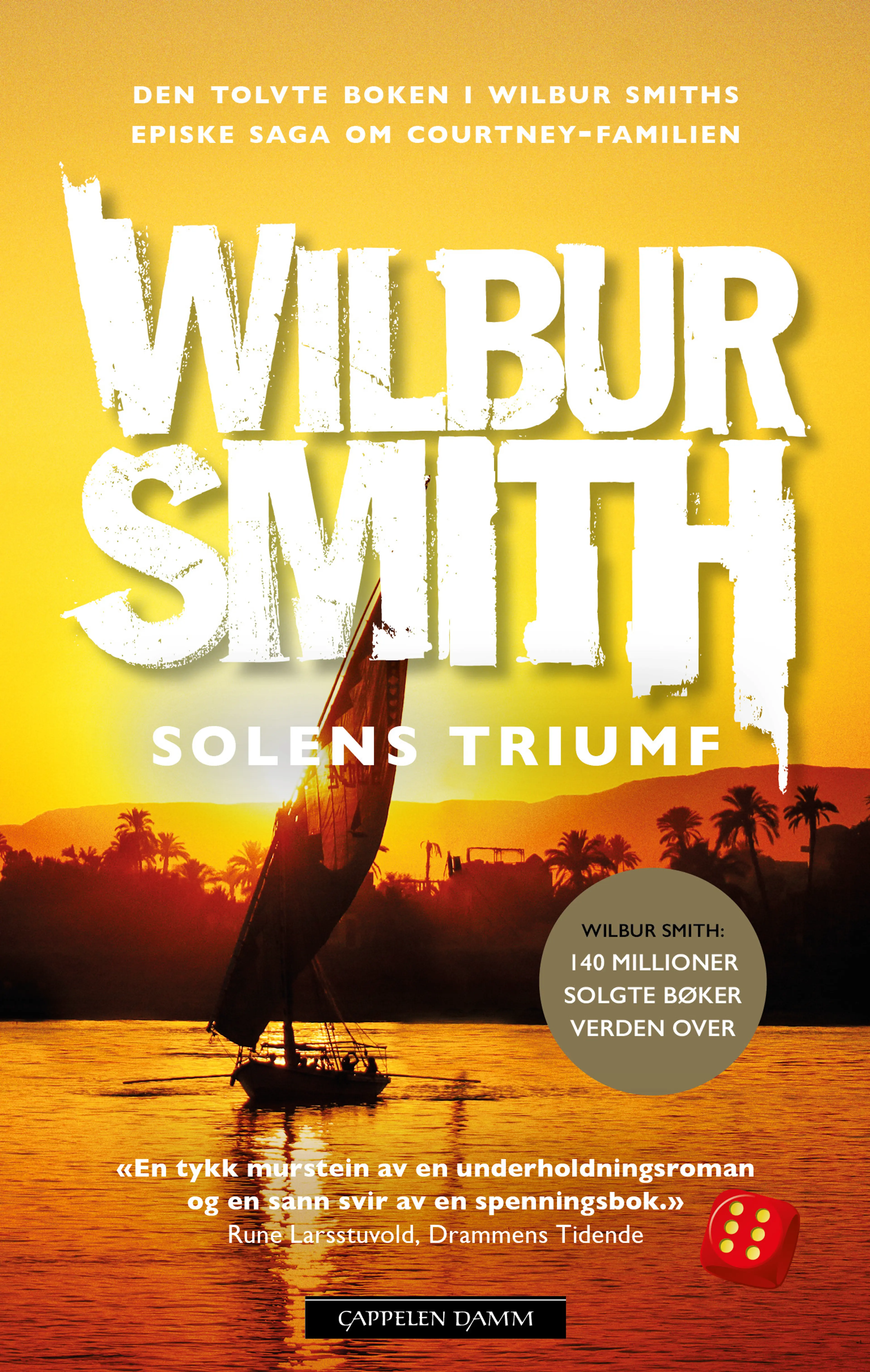 Omslag Solens triumf av Wilbur Smith (Heftet)