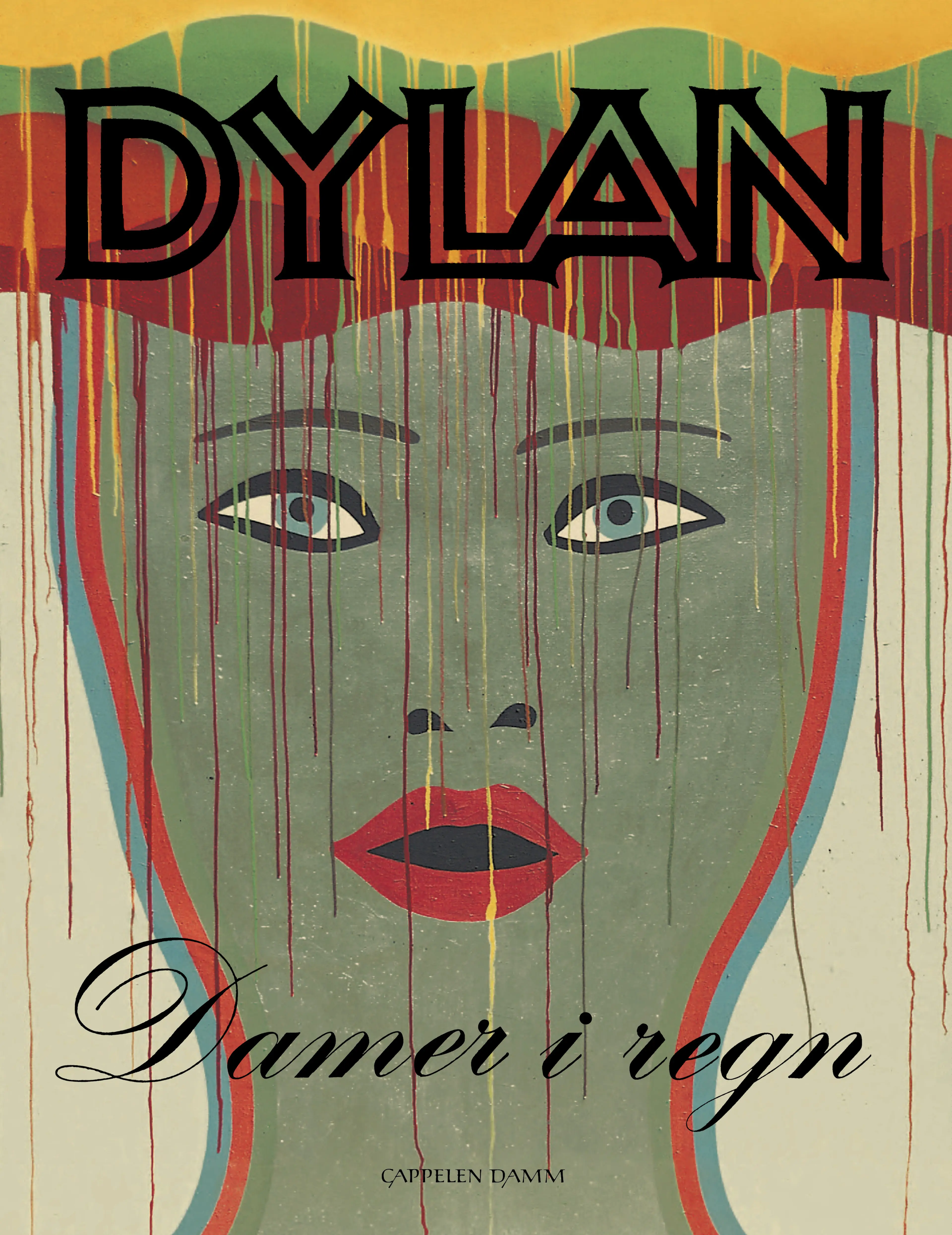 Omslag Damer i regn av Bob Dylan (Heftet)