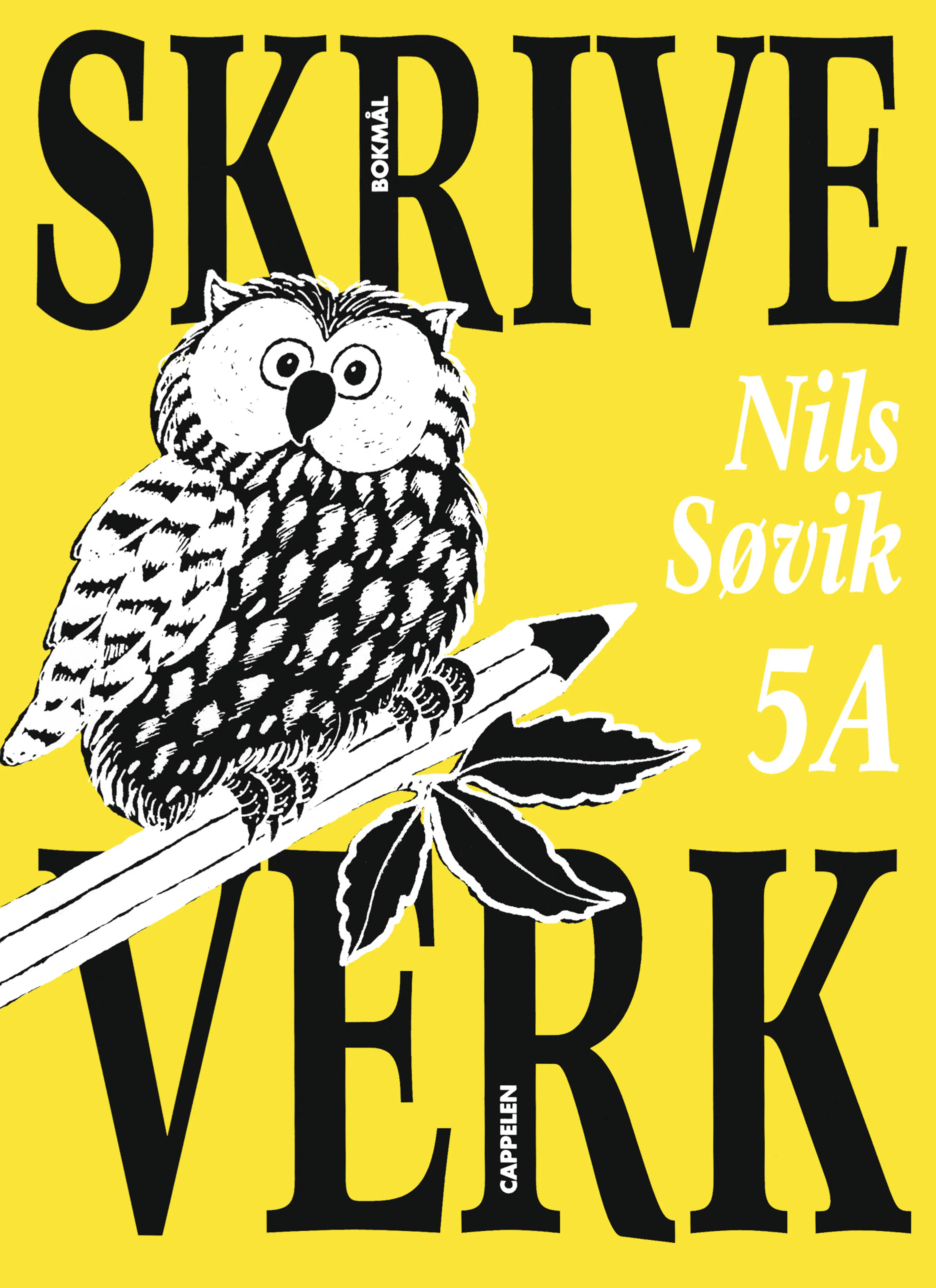 Omslag Skriveverk 5A Løkkeskrift av Nils Søvik (Heftet)
