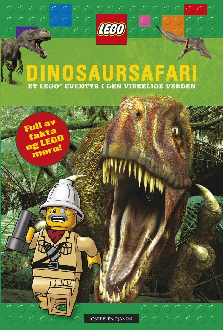 Omslag LEGO® Dinosaursafari av Penelope Arlon (Innbundet)