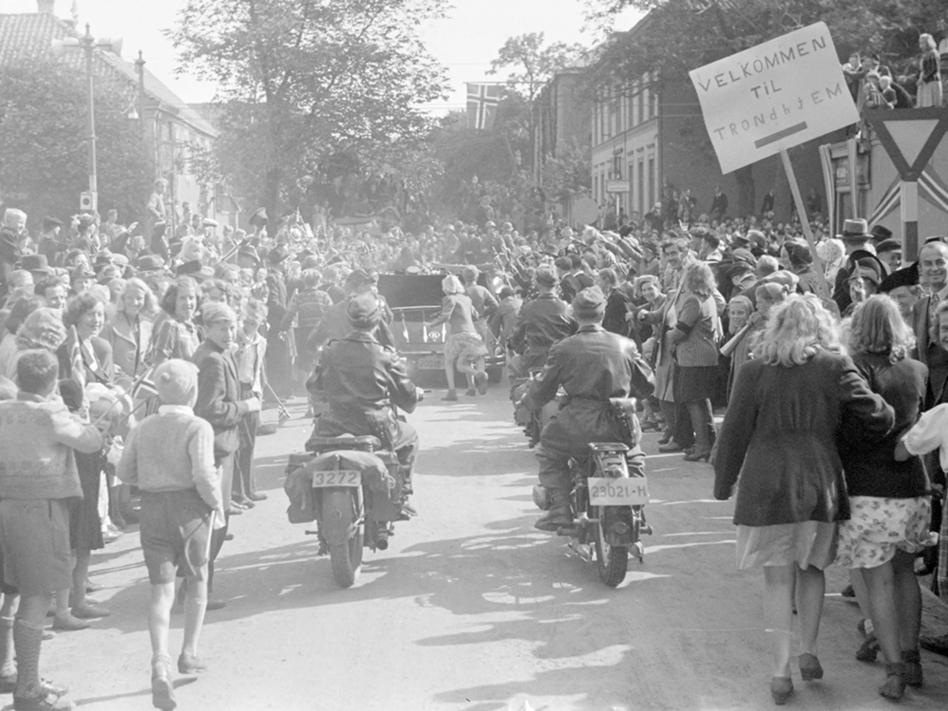 Trondheim, 1945