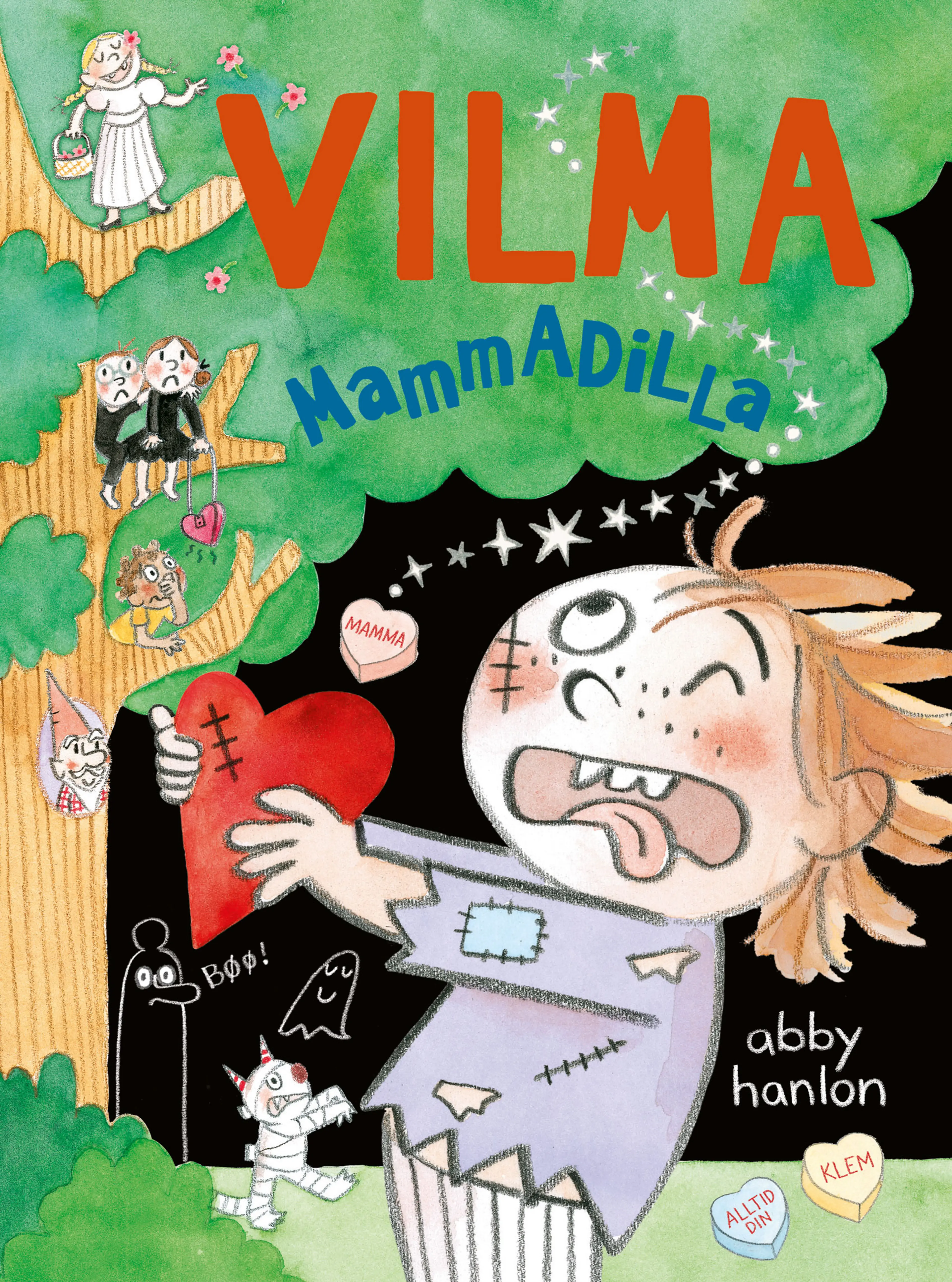 Omslag Vilma 6: Mammadilla av Abby Hanlon (Innbundet)